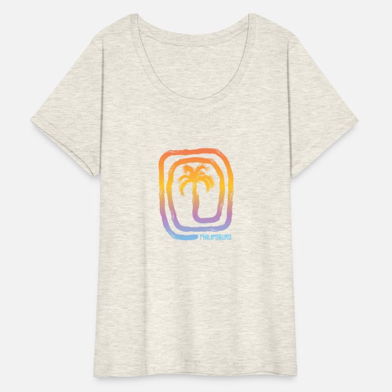 Cool Philipsburg Sint Maarten Palm Tree Souvenir