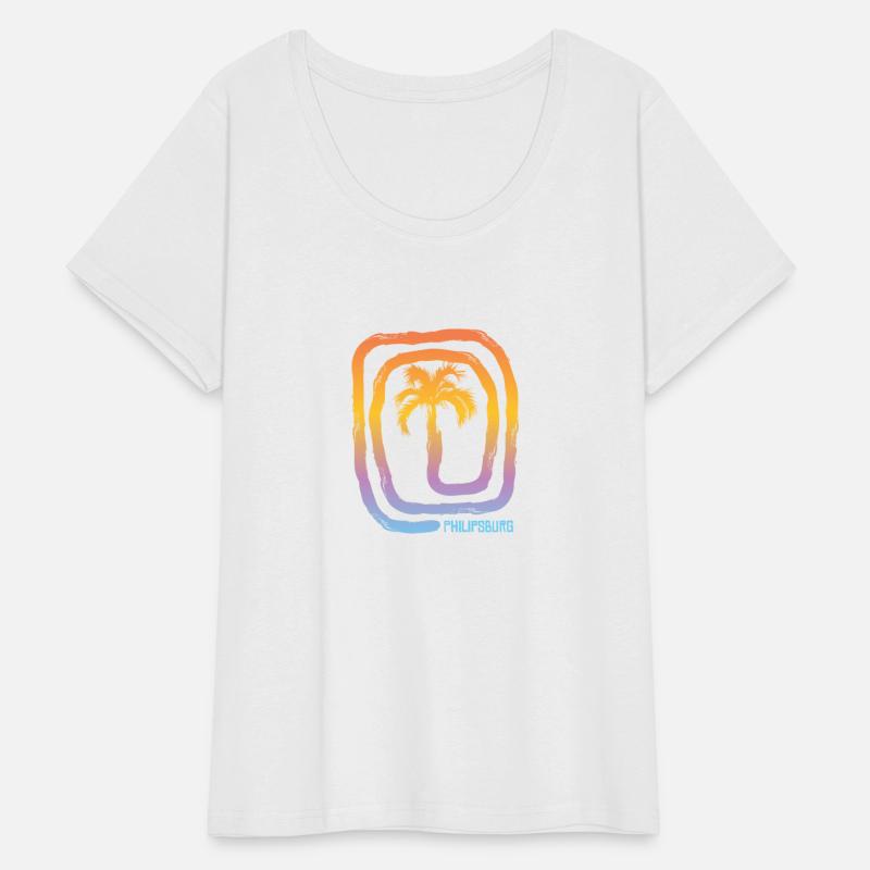 Cool Philipsburg Sint Maarten Palm Tree Souvenir