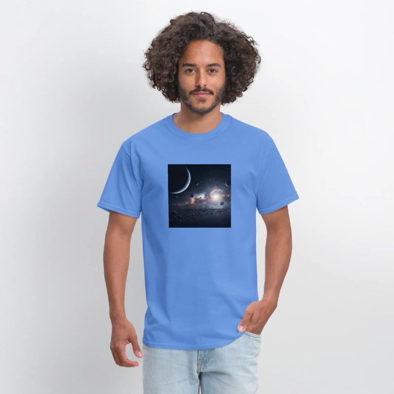Cosmic Odyssey Space Art Tee