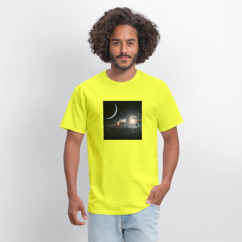 Cosmic Odyssey Space Art Tee