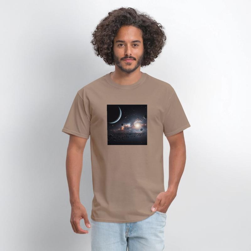 Cosmic Odyssey Space Art Tee