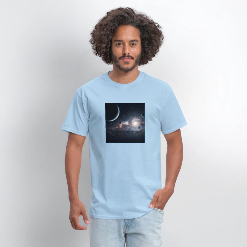 Cosmic Odyssey Space Art Tee