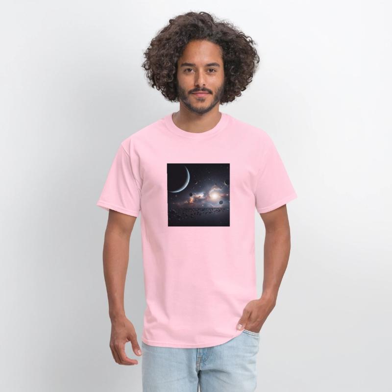 Cosmic Odyssey Space Art Tee