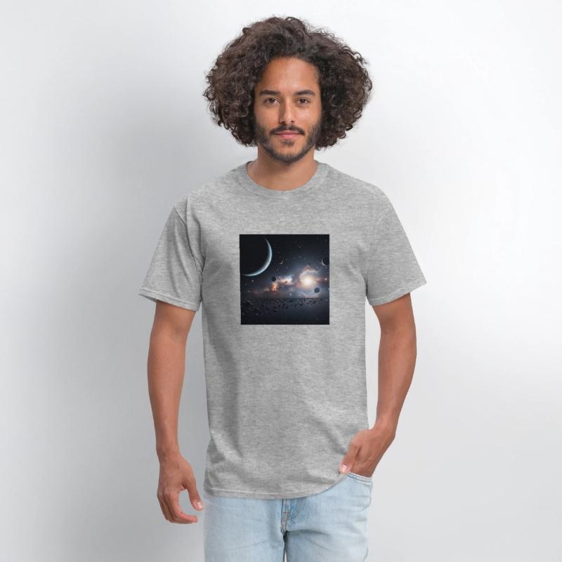 Cosmic Odyssey Space Art Tee