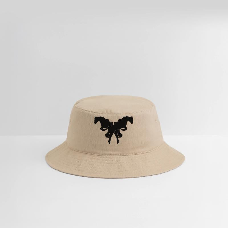 cowboy saddled horses jumping duo