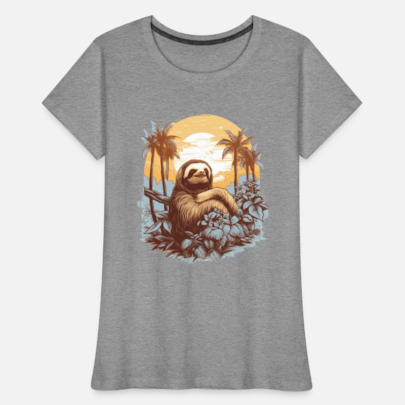 Cozy Sloth Illustration