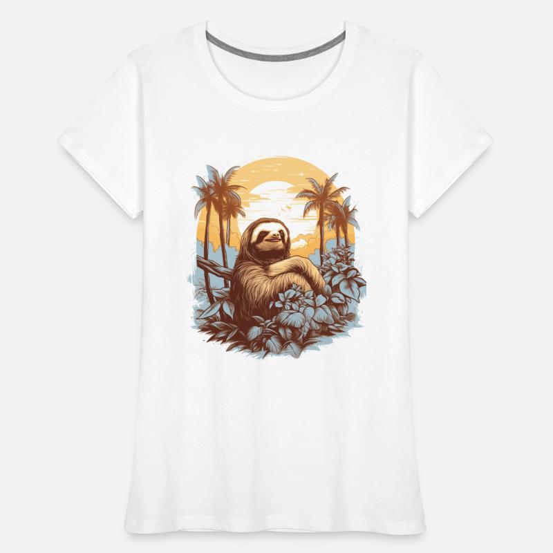 Cozy Sloth Illustration