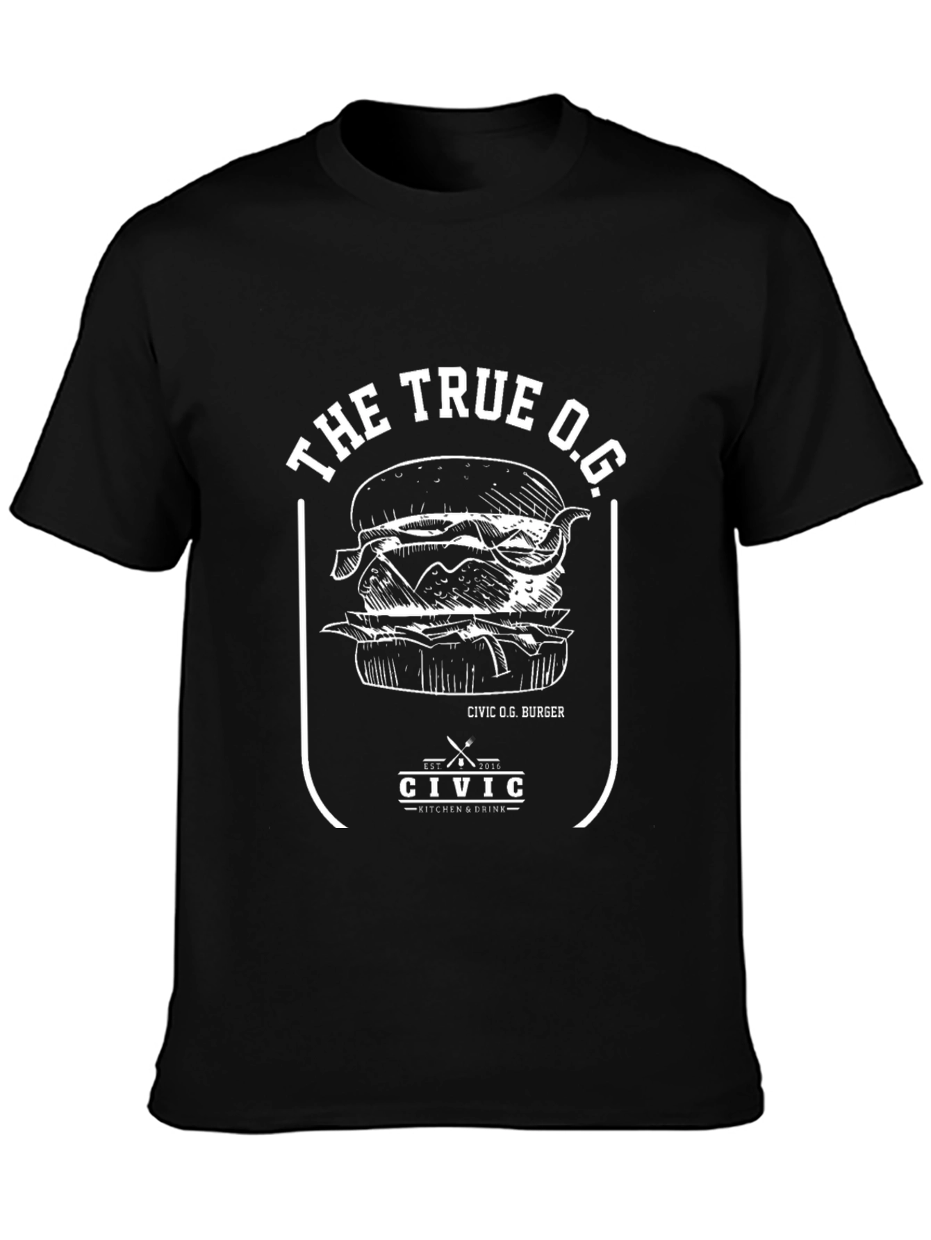 The True O.G. Burger Graphic T-Shirt