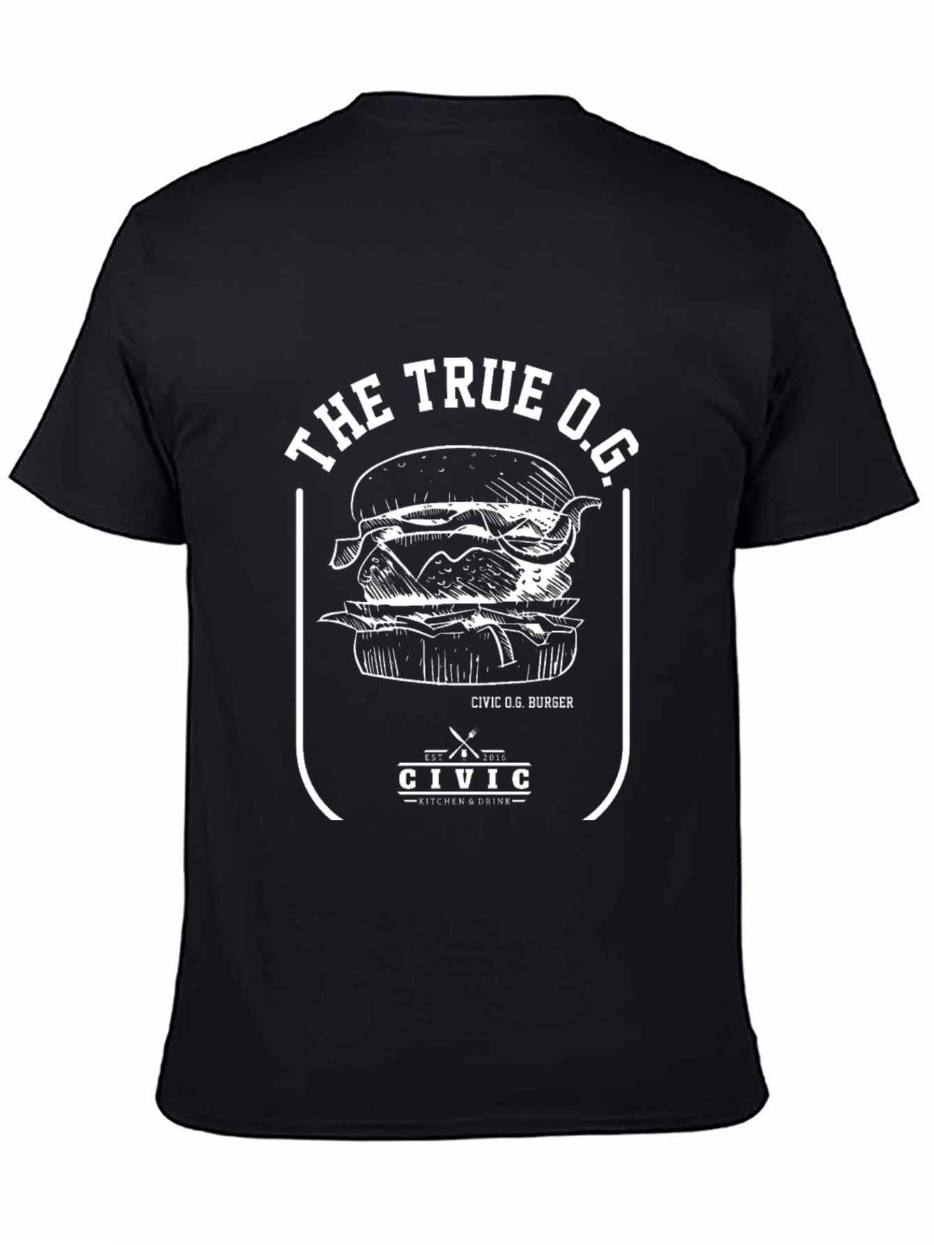 The True O.G. Burger Graphic T-Shirt