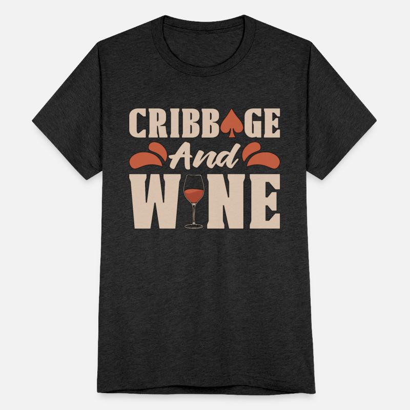 Cribbage And Wine Loves Board Game Card Game Crib