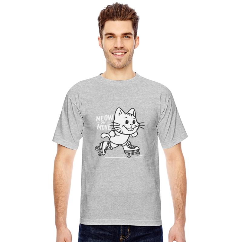 Cute Cat Rollerblading Summer Gift