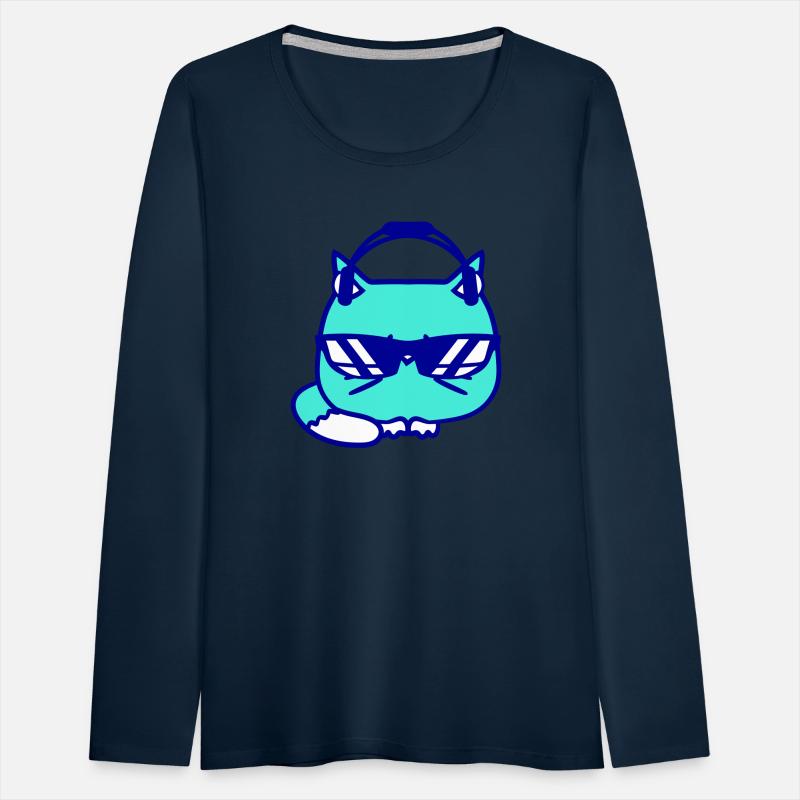 Cute Cool DJ Cat Pet Kitten Sunglasses Music Party