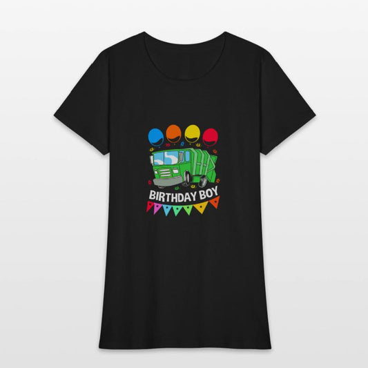 Cute Garbage Trucks Birthday Boy Garbage Truck