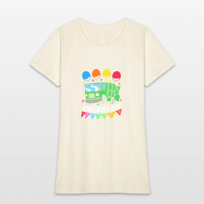 Cute Garbage Trucks Birthday Boy Garbage Truck
