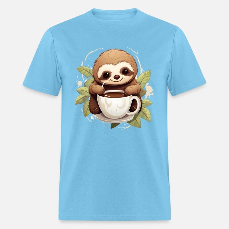 Cute Sloth Coffee Lover