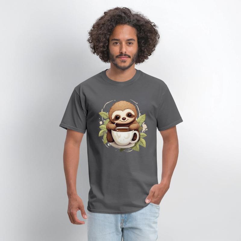 Cute Sloth Coffee Lover