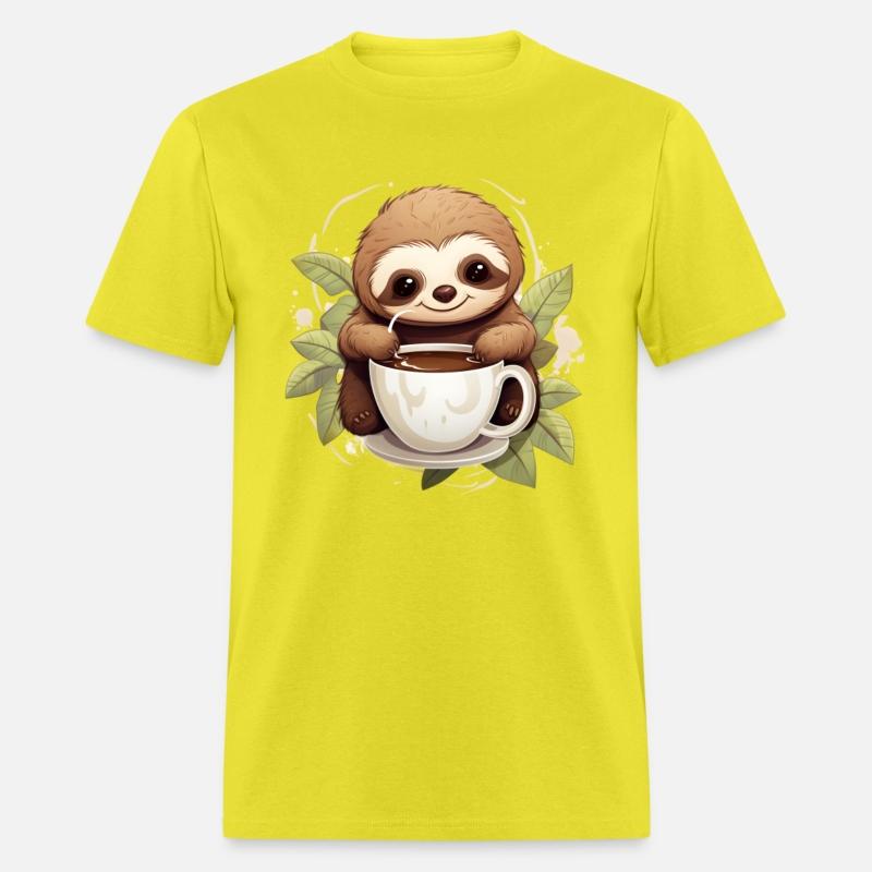 Cute Sloth Coffee Lover