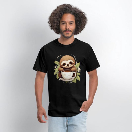 Cute Sloth Coffee Lover
