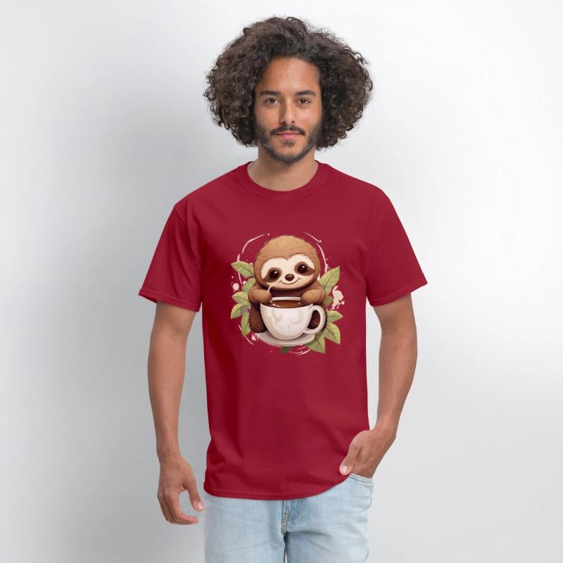 Cute Sloth Coffee Lover