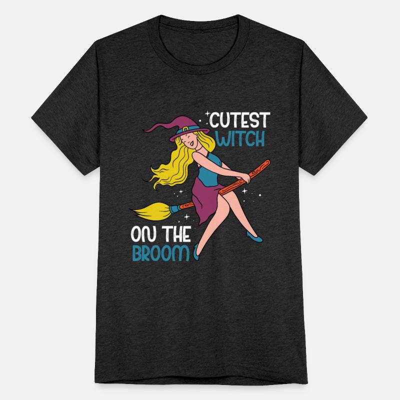 Cutest Witch On The Broom Sorcerer Halloween