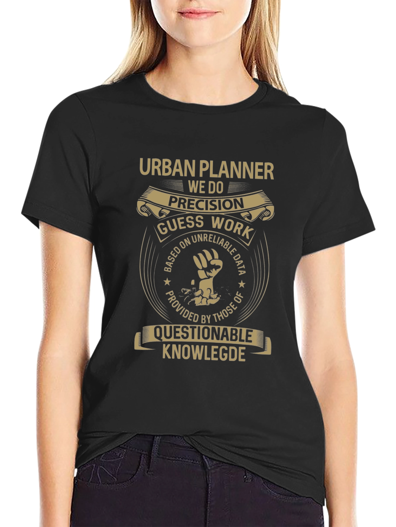 Urban Planner T-Shirt - Precision Guess Work Tee
