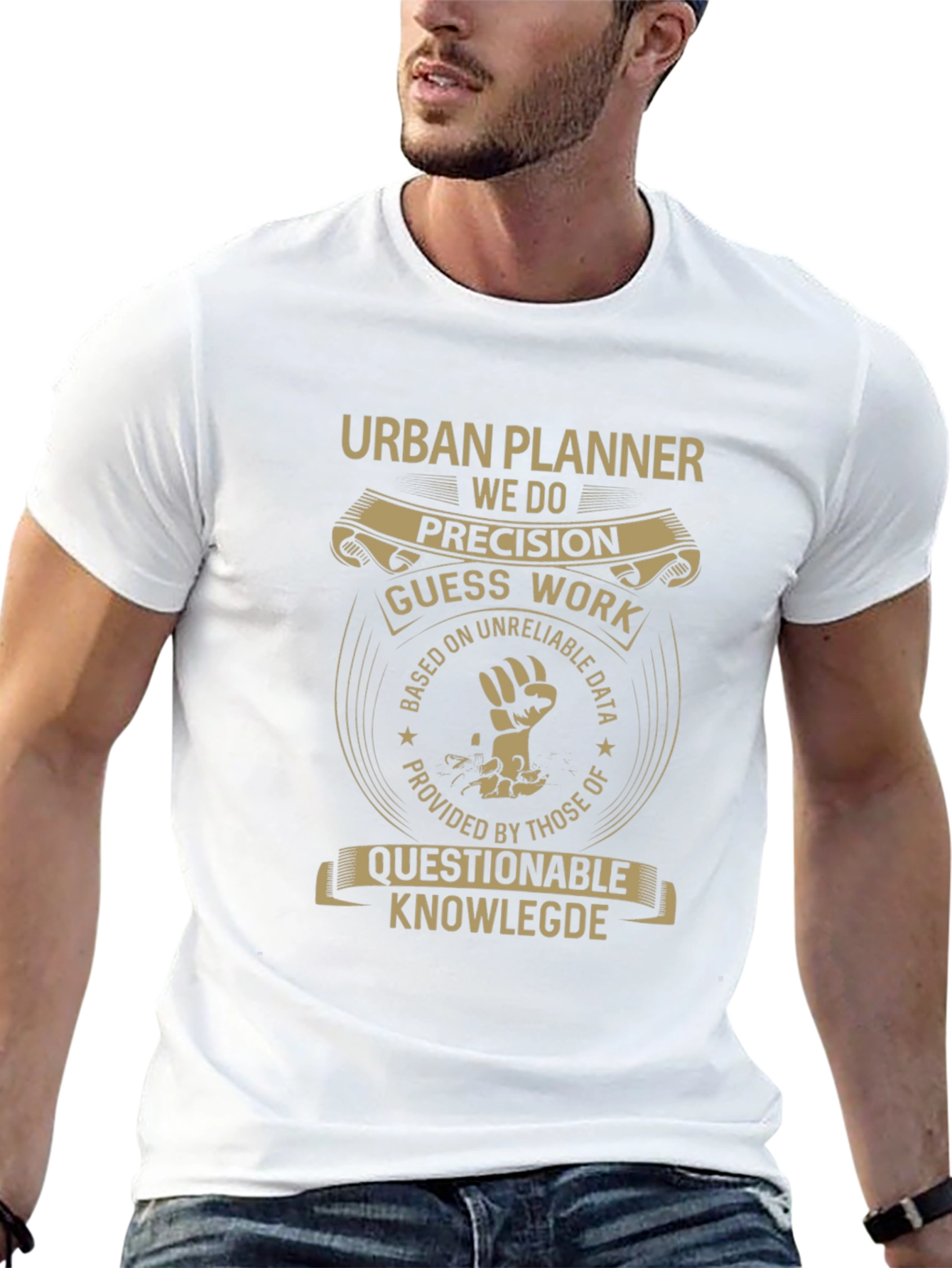 Urban Planner T-Shirt - Precision Guess Work Tee