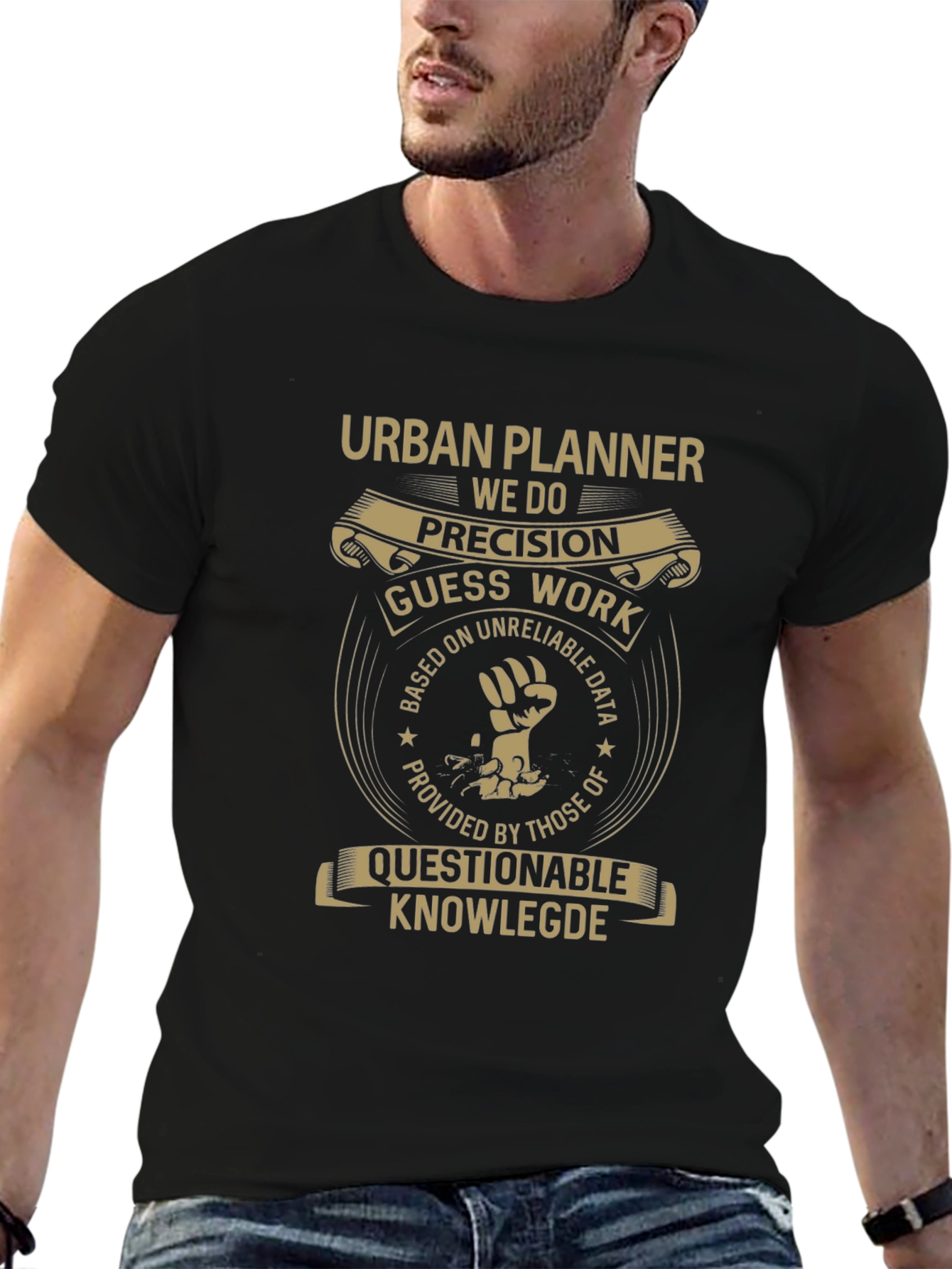 Urban Planner T-Shirt - Precision Guess Work Tee