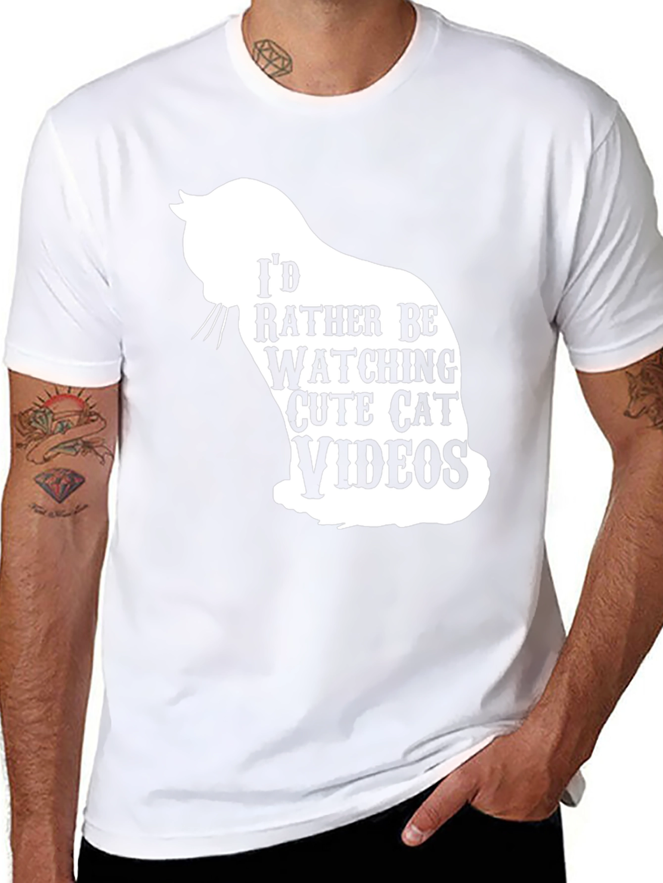 Cat Lovers T-Shirt: Cute Cat Videos Tee