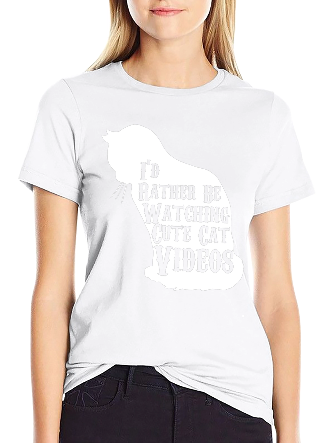 Cat Lovers T-Shirt: Cute Cat Videos Tee