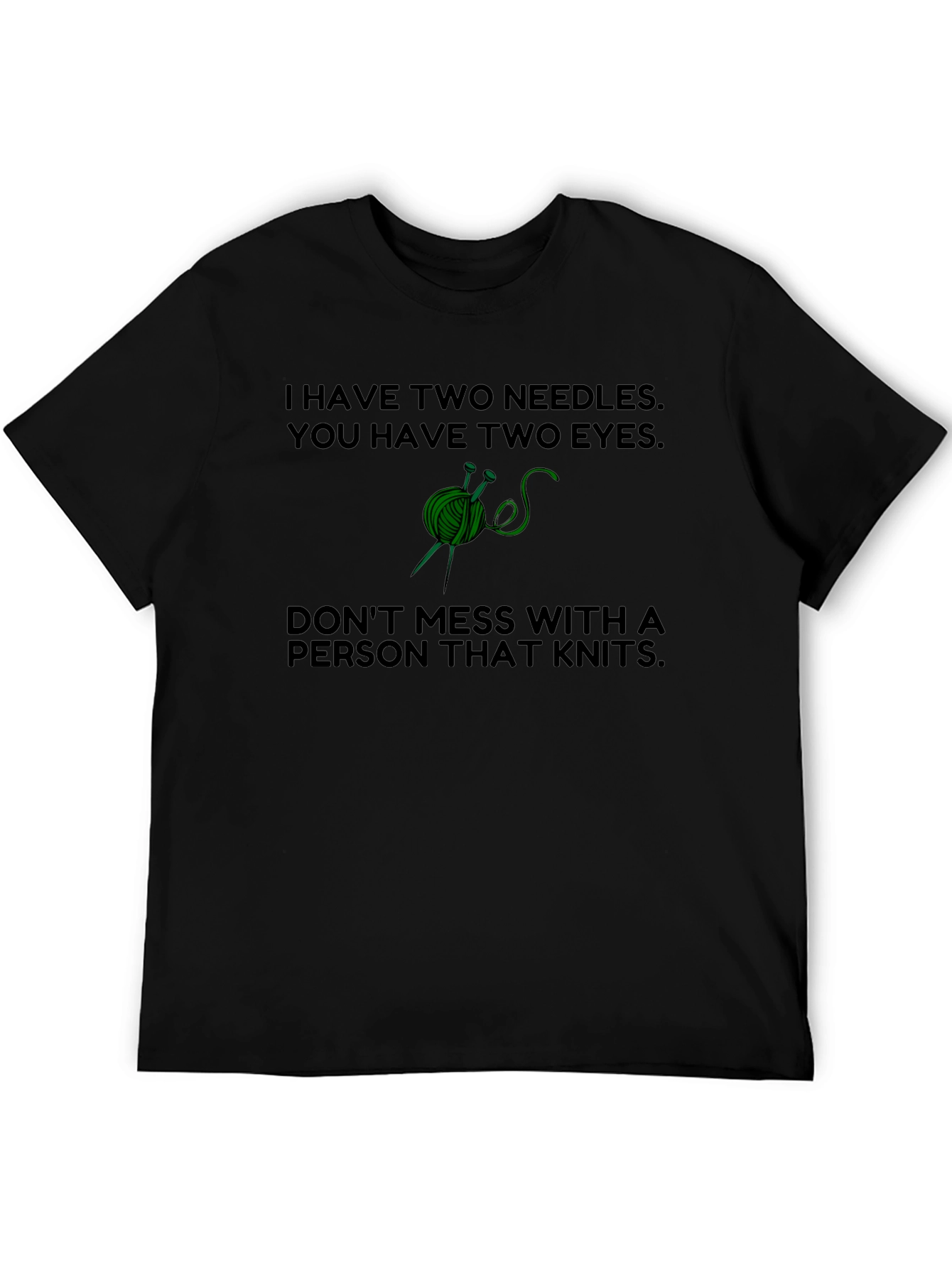 Knitting Lover T-Shirt - Dont Mess With Knits