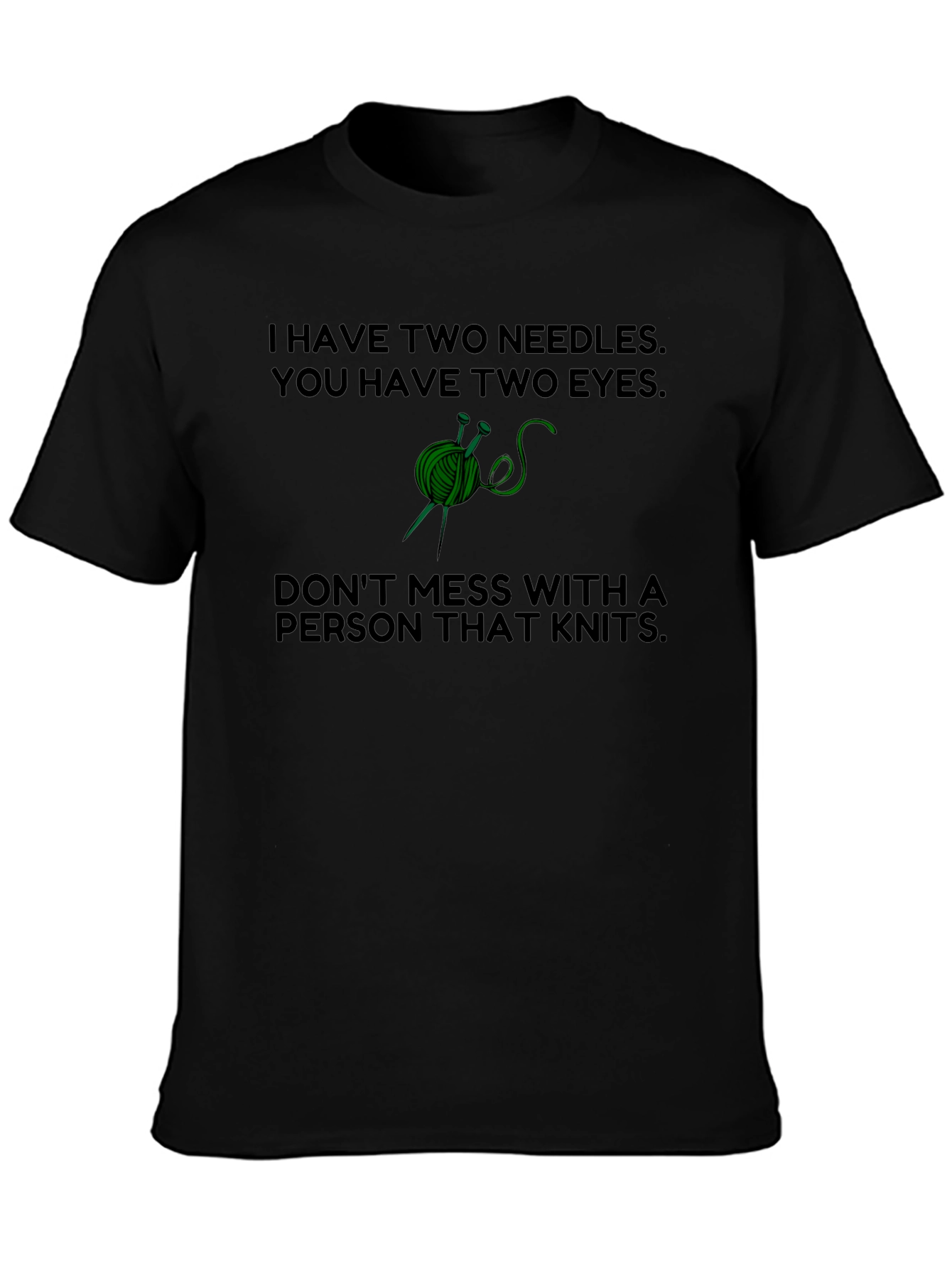 Knitting Lover T-Shirt - Dont Mess With Knits