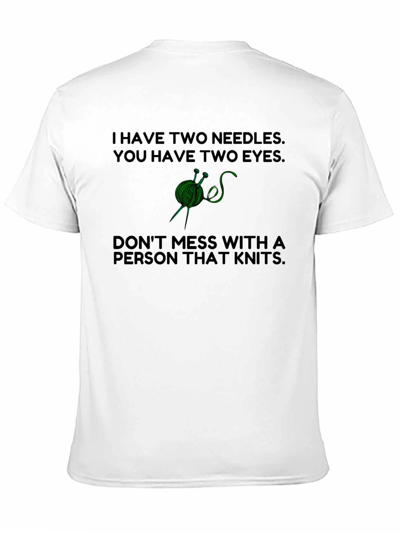 Knitting Lover T-Shirt - Dont Mess With Knits
