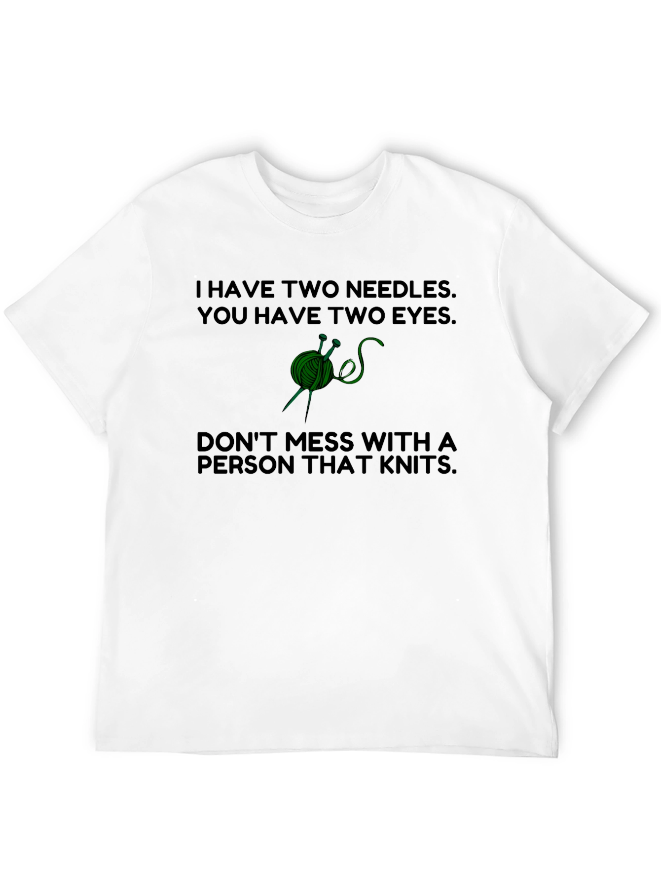 Knitting Lover T-Shirt - Dont Mess With Knits