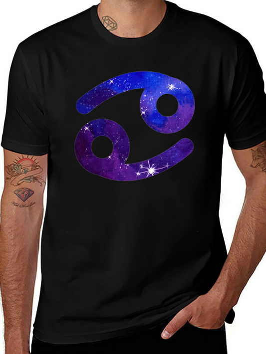 Cancer Zodiac Galaxy T-Shirt