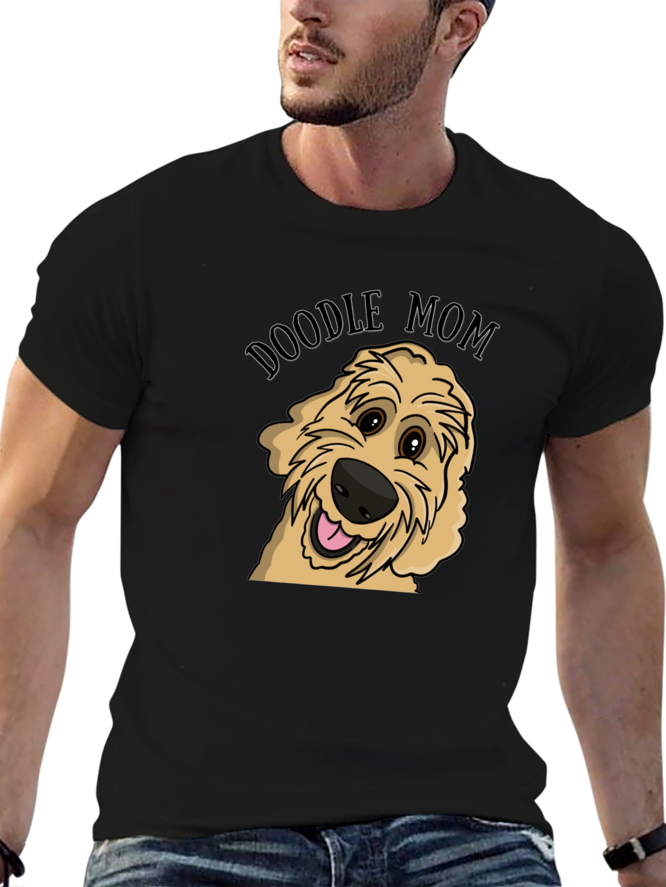 Doodle Mom Graphic Tee - Cute Dog Lover Shirt