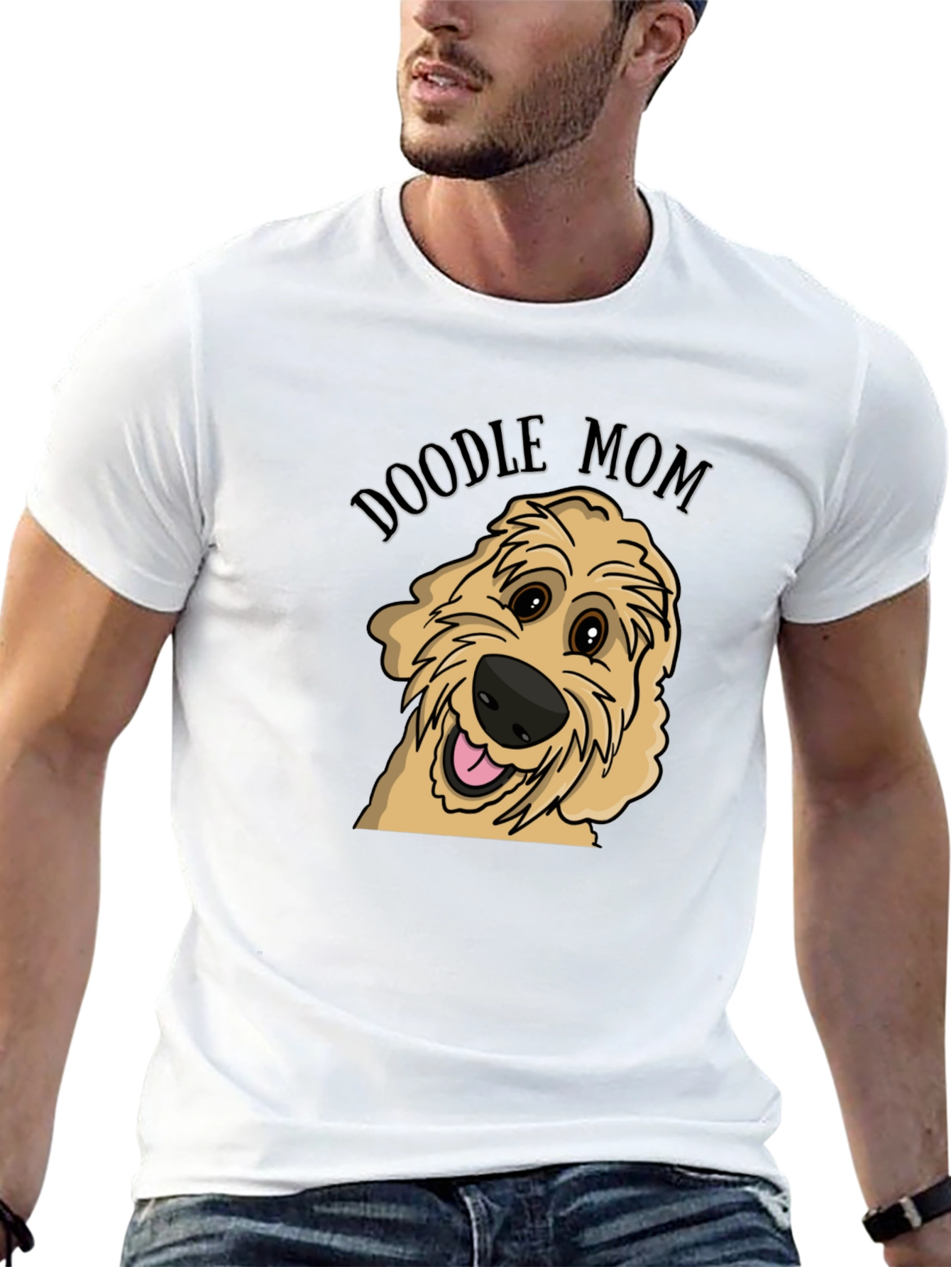 Doodle Mom Graphic Tee - Cute Dog Lover Shirt