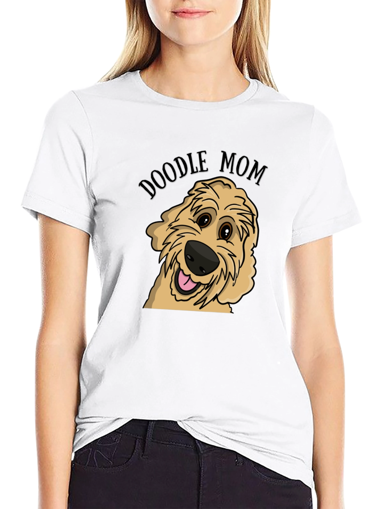Doodle Mom Graphic Tee - Cute Dog Lover Shirt
