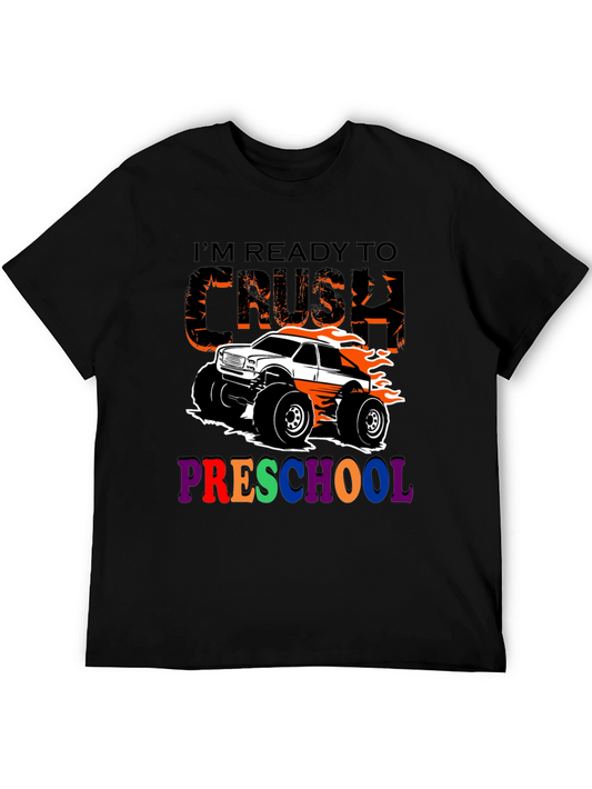Ready to Crush Preschool Monster Truck T-Shirt