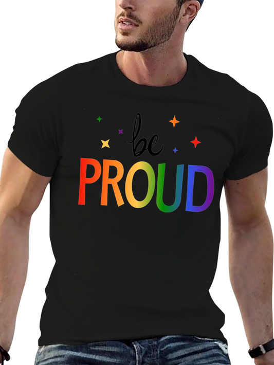 Be Proud Rainbow Pride T-Shirt