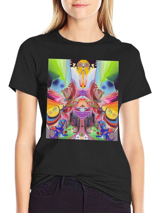 Abstract Art Graphic Tee - Unique Design