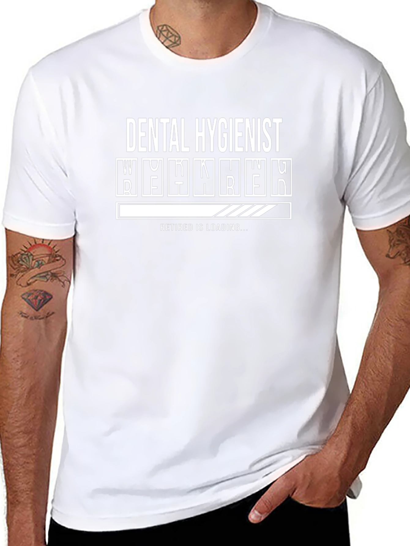 Dental Hygienist Retirement Loading T-Shirt