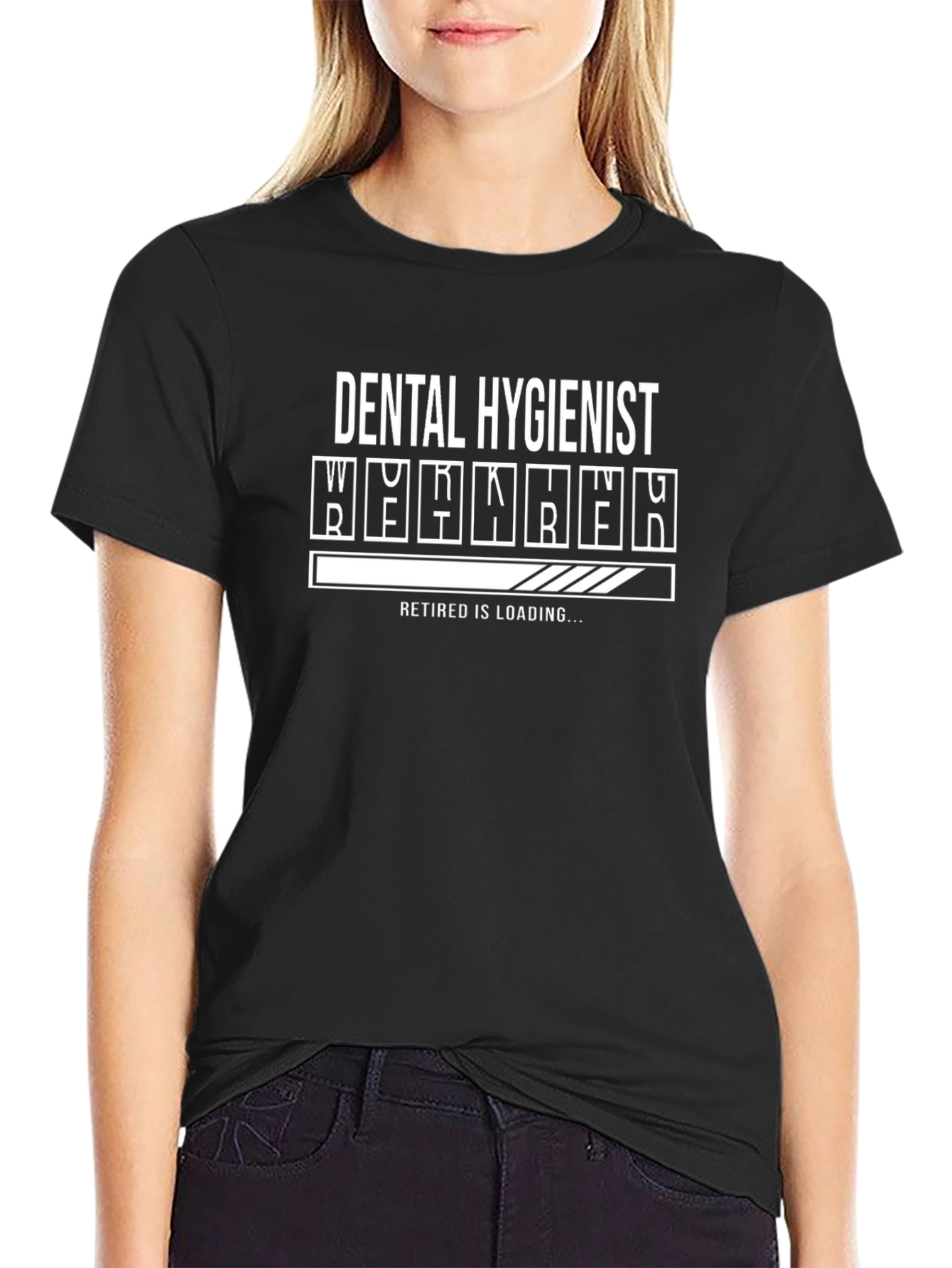 Dental Hygienist Retirement Loading T-Shirt