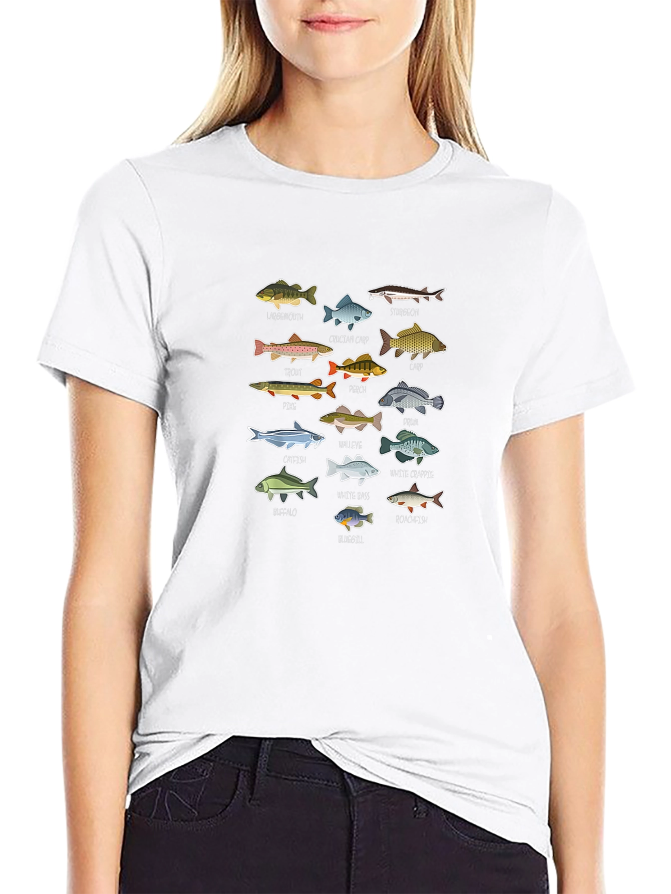 Fish Species T-Shirt: Anglers Delight
