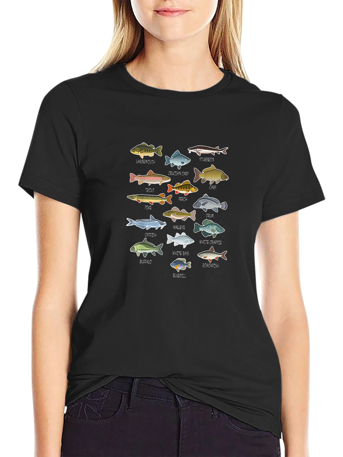 Fish Species T-Shirt: Anglers Delight
