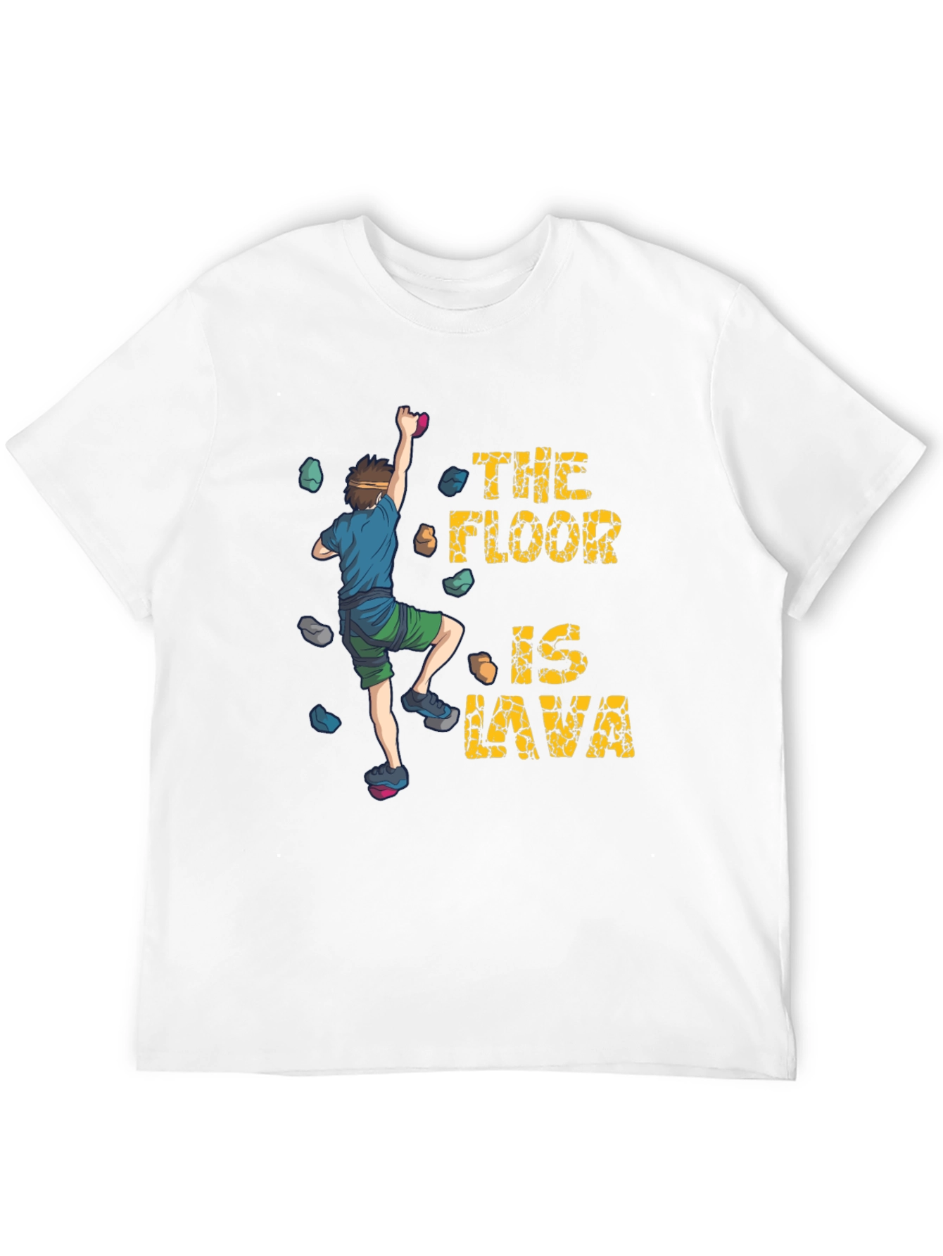 The Floor is Lava Climbing T-Shirt