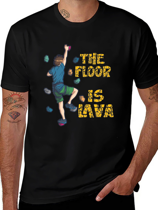 The Floor is Lava Climbing T-Shirt