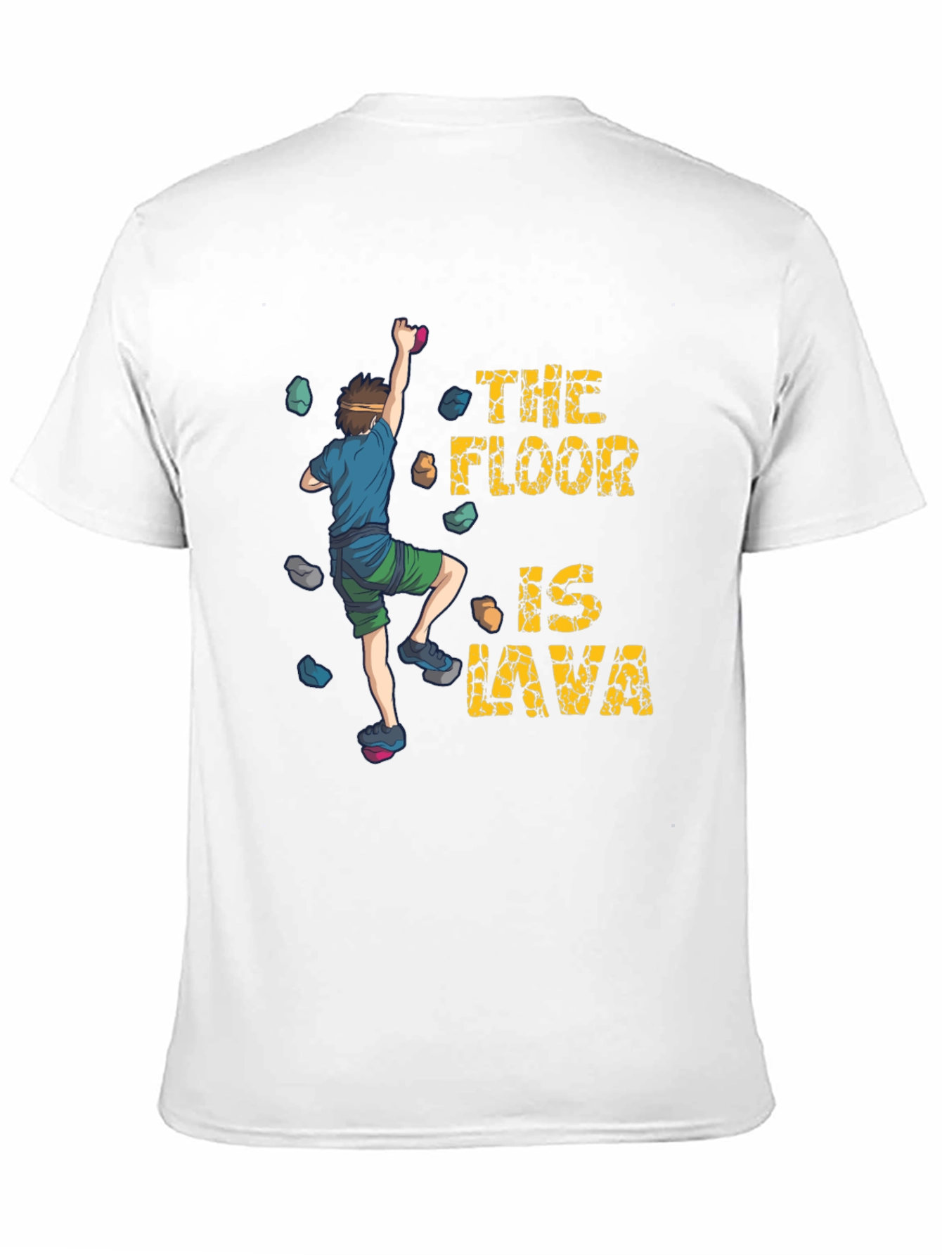 The Floor is Lava Climbing T-Shirt
