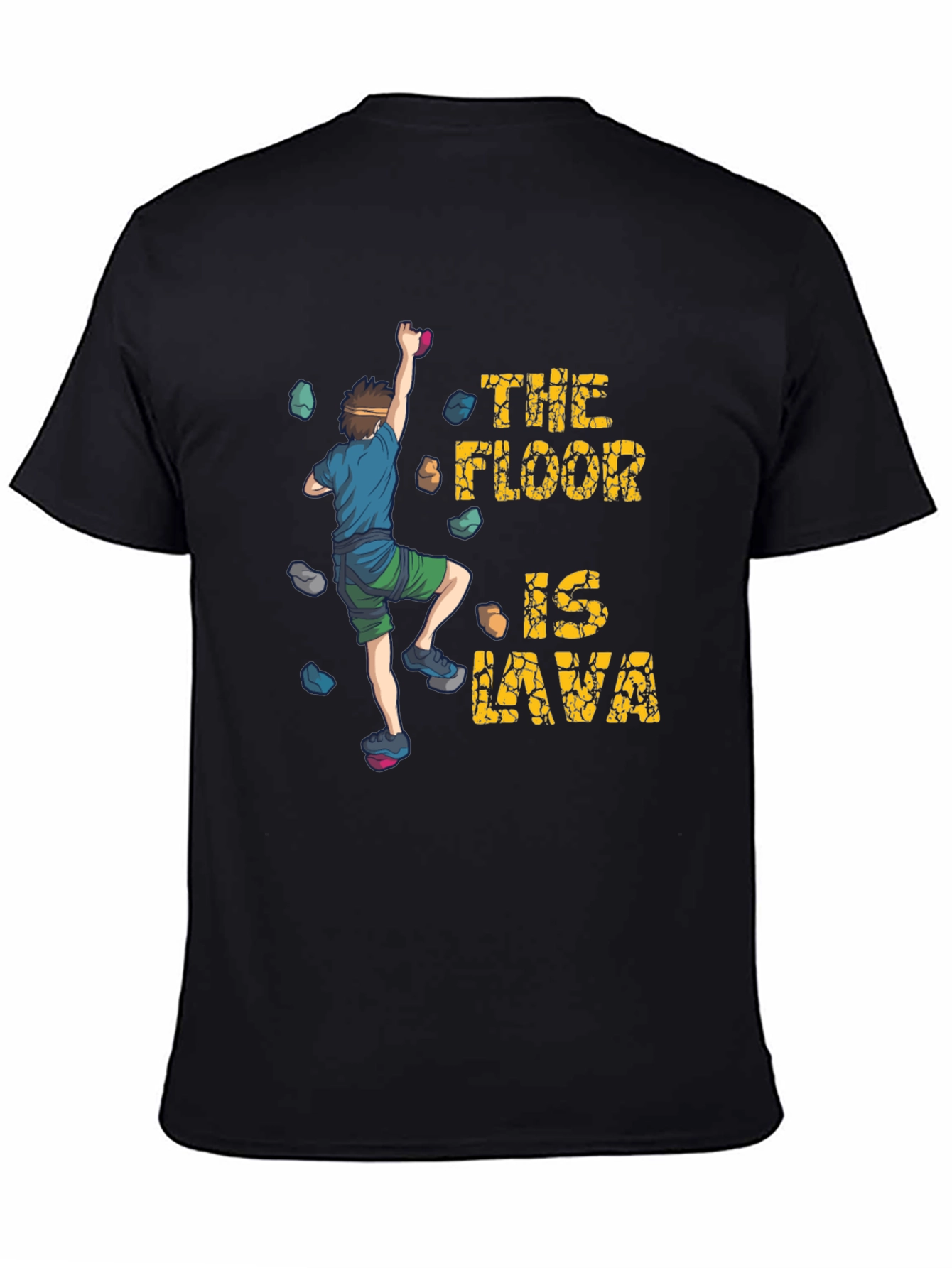 The Floor is Lava Climbing T-Shirt