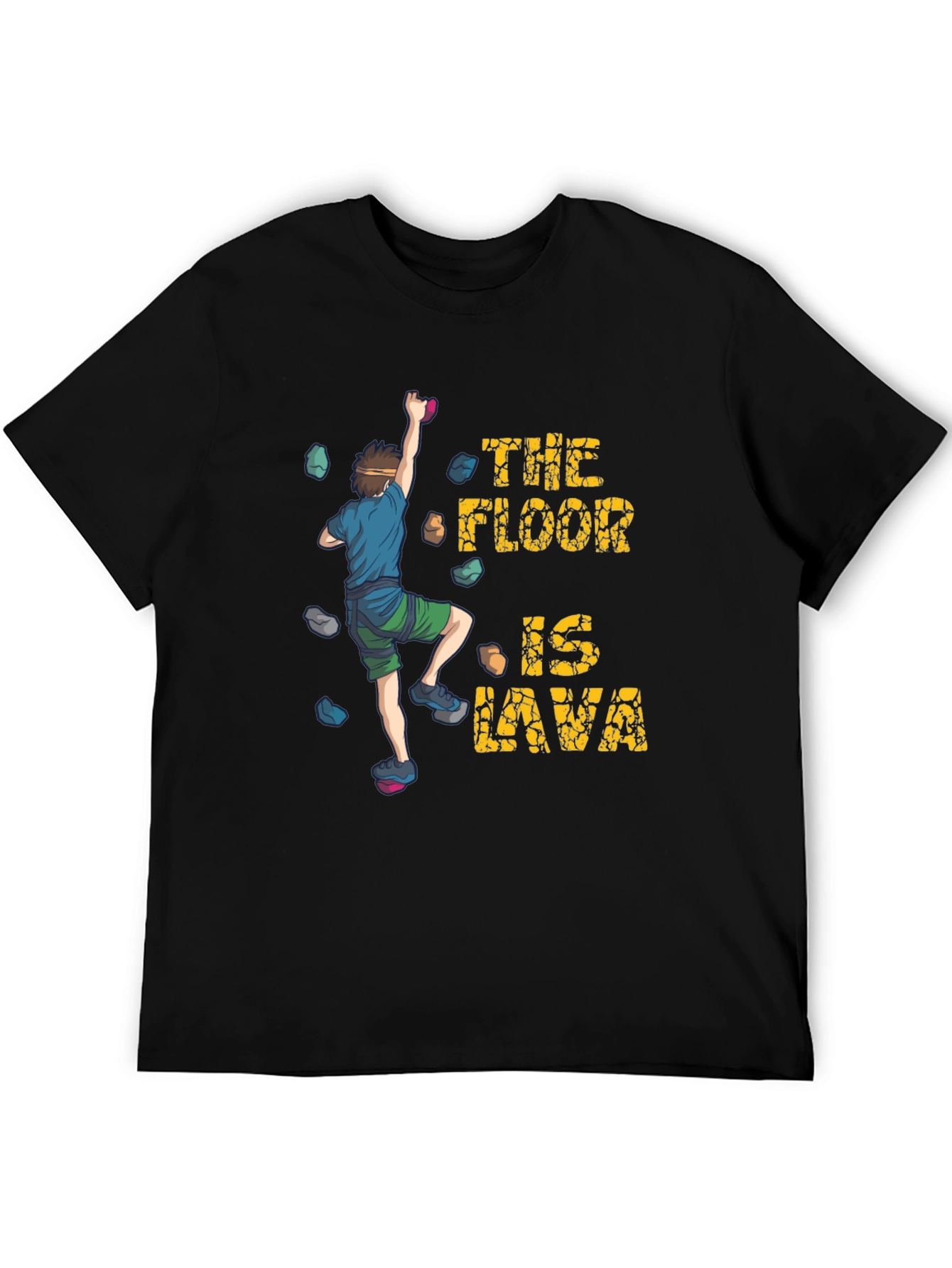 The Floor is Lava Climbing T-Shirt