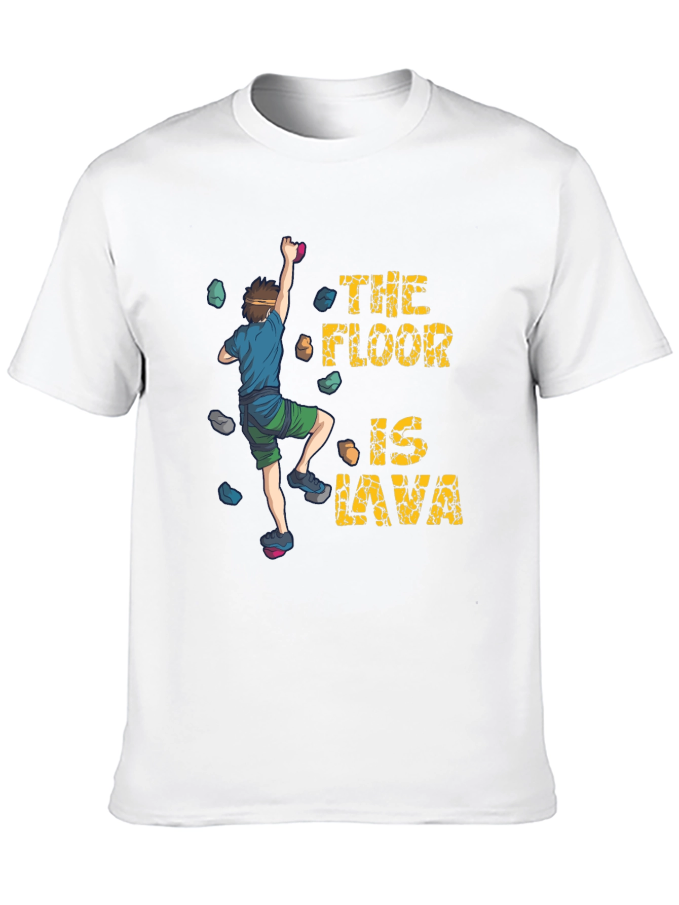 The Floor is Lava Climbing T-Shirt